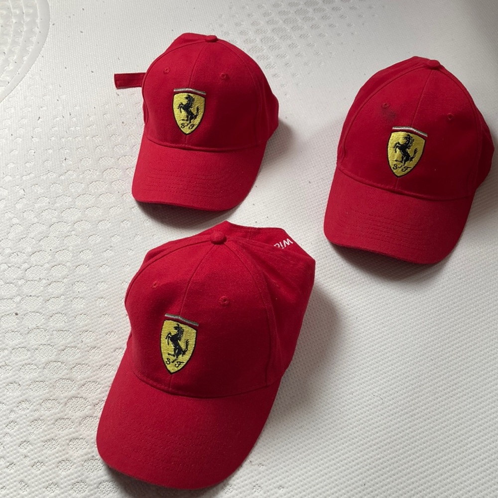 Ferrari hats limited time